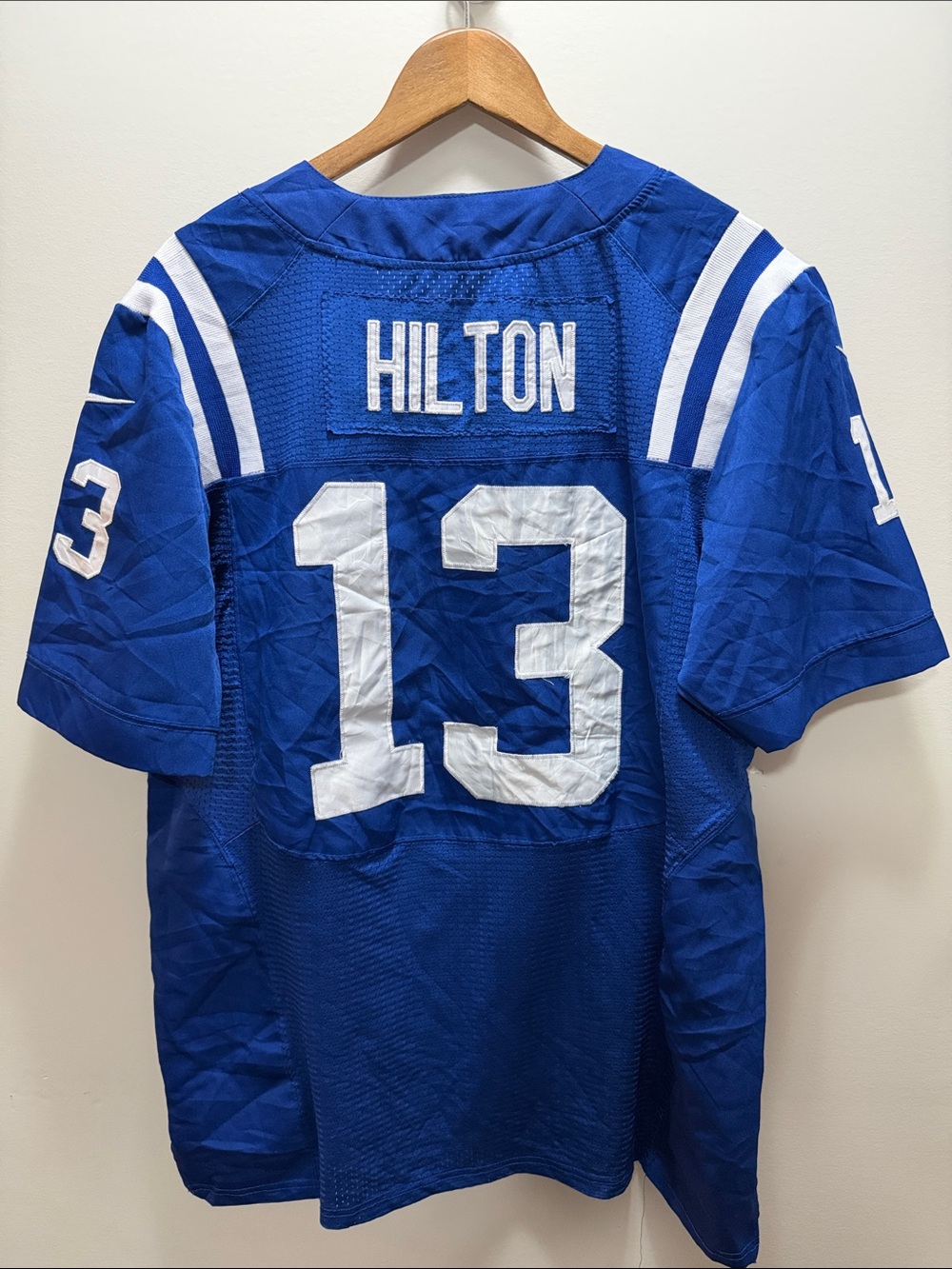 Nike NFL Indianapolis Colts #13 T.Y Hilton Football Jersey Size 31.5x25